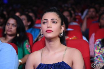 Shruti Haasan at Srimanthudu Movie Audio Launch